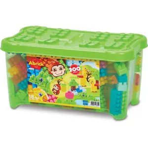 200-piece jungle building set Ecoiffier Abrick image-1