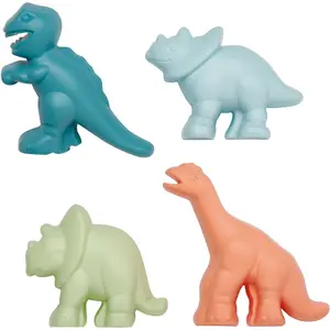 Filet of 4 baby dinosaur molds Ecoiffier image-0