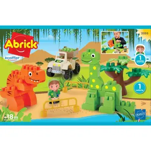 Educational games dino park Ecoiffier Abrick image-0
