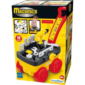 Early-learning games mechanical cart Ecoiffier Abrick image-3