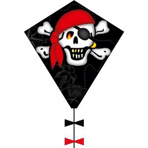 ecoedjr2-kids-kite-ecoline-eddy-jolly-roger-black-red-50-cm