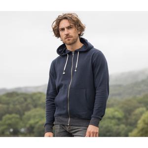 Zipper-Hoodie aus recycelter Baumwolle Ecologie Okavango image-2