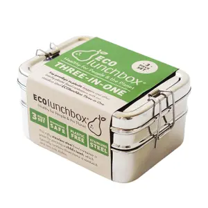 Lunch box trois en un ECOlunchbox