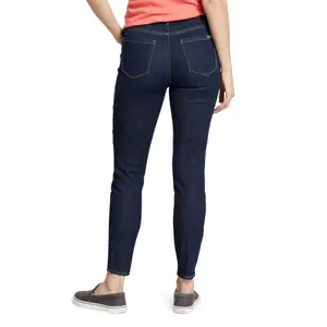 Girl's slightly curved high-waisted jeans Eddie Bauer Voyager image-2