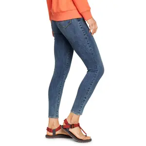 Girl's slightly curved high-waisted jeans Eddie Bauer Voyager image-2