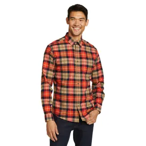 Slim fit long sleeve shirt Eddie Bauer Favorite Flannel image-0