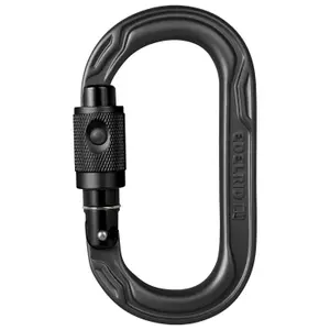 Karabiner Klettern Edelrid Oval Power 2500 Permalock image-0