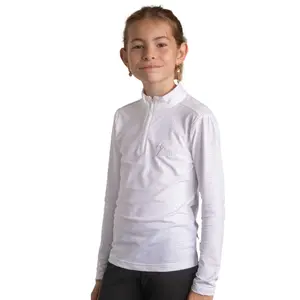 Turnier-Poloshirt Mädchen Eden By Penelope Bruges Mesh