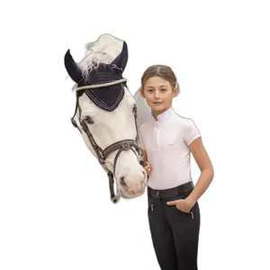 Riding Polo shirt for girls Eden By Penelope Madrid image-4