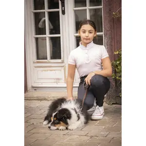 Riding Polo shirt for girls Eden By Penelope Madrid image-1