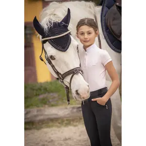 Riding Polo shirt for girls Eden By Penelope Madrid image-6