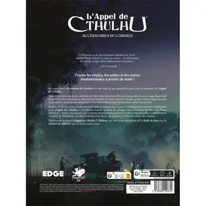 Reserve Edge L'Appel de Cthulhu - Les Accessoires du Gardien (Ecran et Scenarios) image-3
