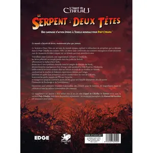 Książka Edge L'Appel de Cthulhu - Le Serpent à Deux Tetes image-1
