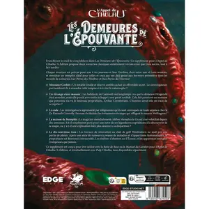 Książka Edge L'Appel de Cthulhu - Les Demeures de L'Epouvante image-1