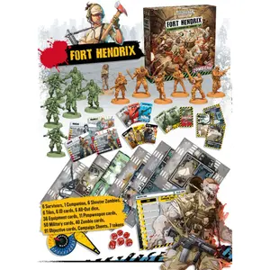 Figurine Edge Zombicide : Fort Hendrix image-1