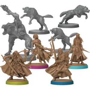 Set mit 26 Figuren Edge Zombicide Black Plague : Wulfsburg