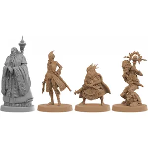 Set of 4 figurines Edge Zombicide Black Plague : Special Guest Sean A. Murray image-1