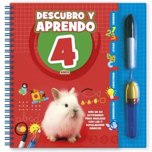 Educational activity book to learn numbers and letters Edibook image-0