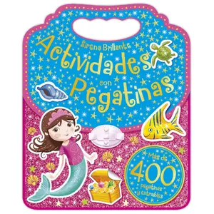 Removable book and glittery mermaid stickers Edibook image-0