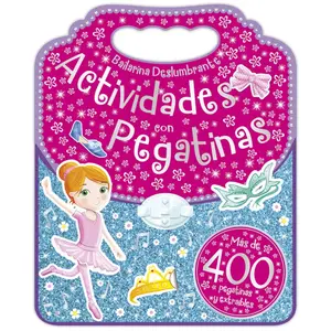 Glitter ballerina sticker book Edibook image-0