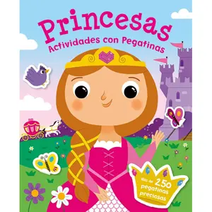 Princesses sticker book Edibook image-0