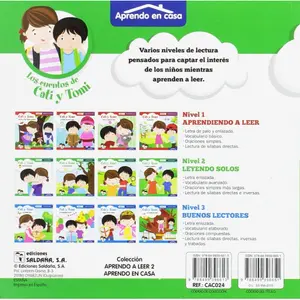 Storybook 32 pages learn to read 4 models Ediciones Saldaña image-4