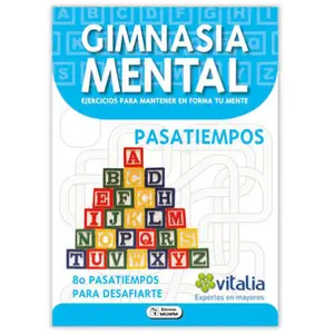 Book 80 pages mental gymnastics 8 models Ediciones Saldaña image-0