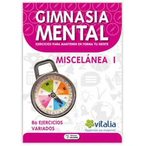 Book 80 pages mental gymnastics 8 models Ediciones Saldaña image-1