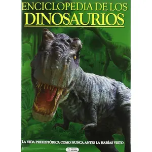 Book 28 pages encyclopedia of dinosaurs Ediciones Saldaña image-0
