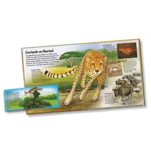 Book for 10 pages fast animals Ediciones Saldaña image-1