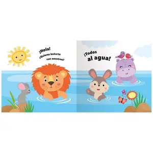 Bath book 8 pages Ediciones Saldaña image-1