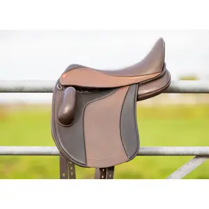 Μικτή σέλα για άλογο παιδί Edix Saddles Princess image-0