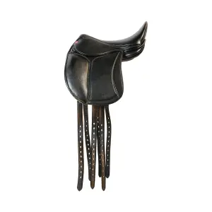 Dressursadel i læder til børn Edix Saddles Tudor image-0