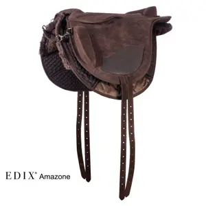 Almofada de sela para cavalos em pele Edix Saddles Amazone image-0