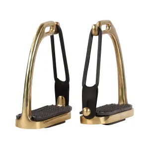 Étriers équitation en laiton Edix Saddles image-0