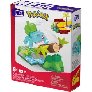 Construction games Educa Borras Pokémon Bulbasaur Forest Fun Mega (x82) image-3