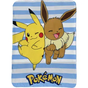 Coperta in pile per cavalli Educa Borras Pokémon Pikachu & Eevee image-0