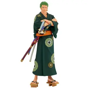 Figurine Educa Borras One Piece Grandline Series Wanokuni Yukata Silvers Roronoa Zoro image-0