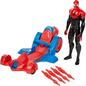 Figurine with vehicle Educa Borras Marvel Titan Hero Series Spiderman image-0