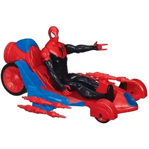 Figurine with vehicle Educa Borras Marvel Titan Hero Series Spiderman image-1