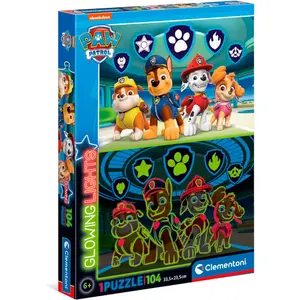 104-piece luminous puzzle Educa Borras Paw Patrol image-0