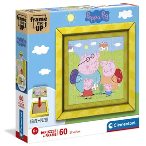 60 piece puzzle Educa Borras Peppa Pig Frame me Up image-0