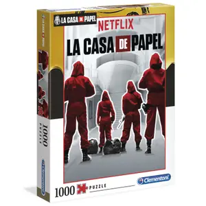 Puslespil med 1000 brikker Educa Borras Money Heist image-0