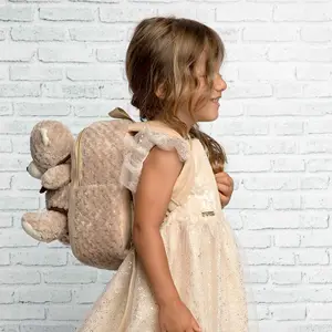 Sac à dos avec peluche enfant Educa Borras Milly Bear image-2