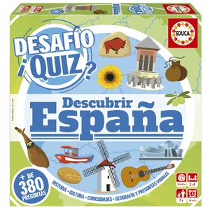 Board games Educa Borras Challenge Quiz Discover Spain image-1