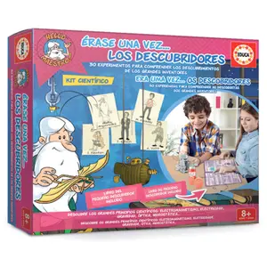 Educational games Educa Borras Spanish Once Upon a Time...The Discoverers scientific image-1