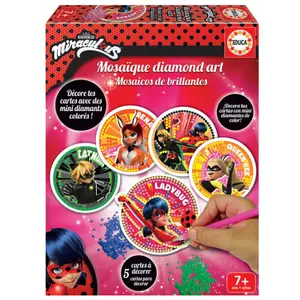 Decorative stickers Educa Borras Miraculous Ladybug image-0