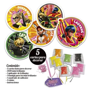 Decorative stickers Educa Borras Miraculous Ladybug image-1