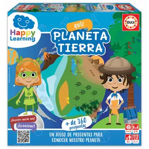 Board games Educa Borras Happy Leaning Planet Earth image-0