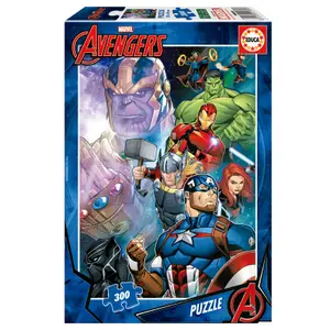 Puzzle de 300 peças Educa Borras Marvel Avengers image-0